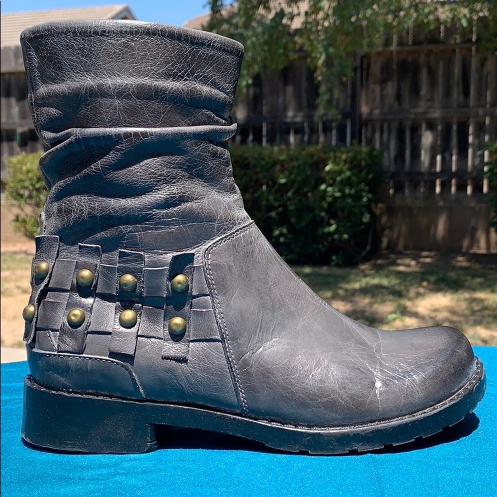 Jafa 2160 Graphite Ankle Boots Size 37